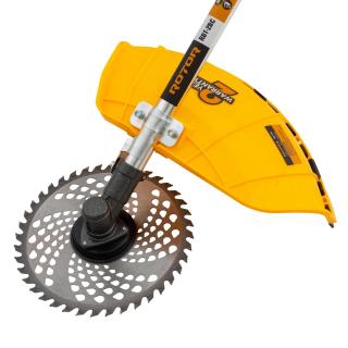 Rotor RBT-2BC Cordless Grass Trimmer – 21V, 8000 RPM, 2x 3Ah Batteries & Metal Blade Included