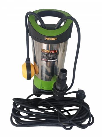 Dirty water submersible pump, PN19