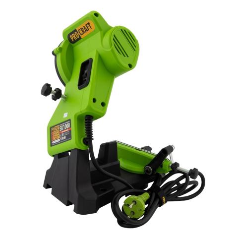 Procraft SK1000 electric chainsaw chain sharpener, 85W, 105 mm grinding wheel, 5000 RPM