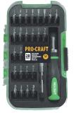 Set biti 28 piese, Procraft - detaliu