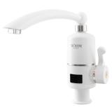 Robinet electric vertical BÖHM BY-24A-1, Pipă L, Afișaj Digital, 3000W - detaliu