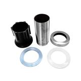 Baterie Lavoar FLOW FL 181-FD439ZB, Zinc, Negru Mat - detaliu