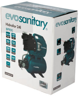 Hidrofor automat EvoSanitary BP 900W cu rezervor 24L