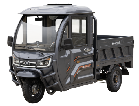 Triciclu Electric Cargo Cabina Inchisa Voinicu TCB1500, 1500W, 72V/58Ah