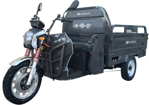 Triciclu Electric Cargo Greuceanu TRCC1500N, 1500W, 72V/58Ah
