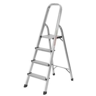 Scară Pliabilă cu 4 Trepte din Aluminiu, ROTOR, KMH0104