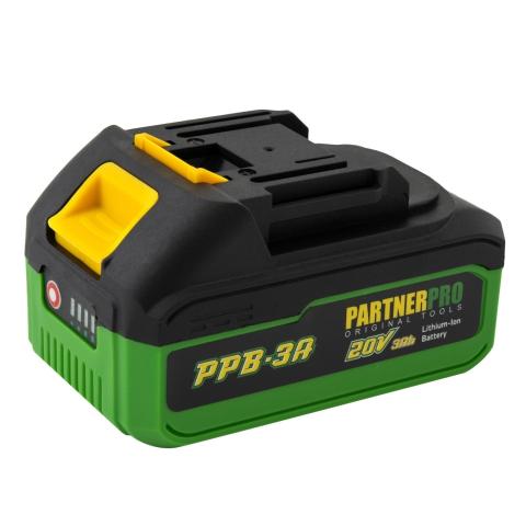 Acumulator scule 20V/3Ah PartnerPro PPB-3A, Li-Ion