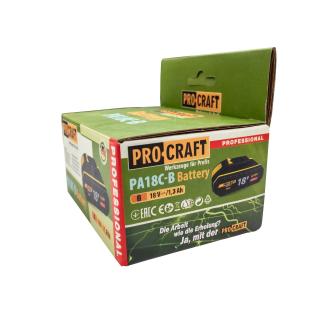 ACUMULATOR 18V 1.3AH,PROCRAFT, PA18C-B