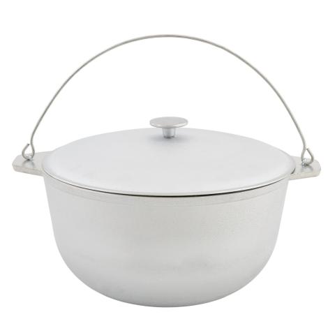 Ceaun tuci din aluminiu alimentar cu capac ROTOR, 10 Litri